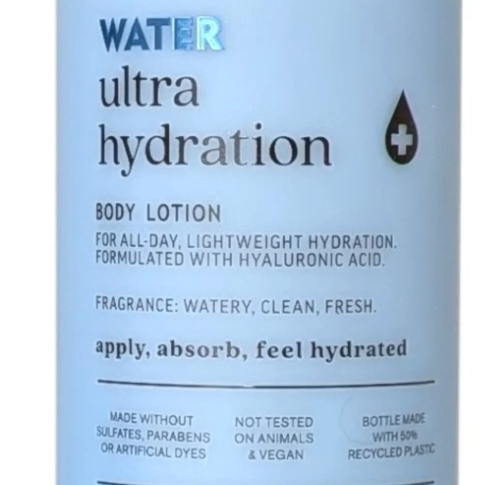 New BBW Water Ultra Hydration Moisturizing Body Lotions - Picture 2 of 3